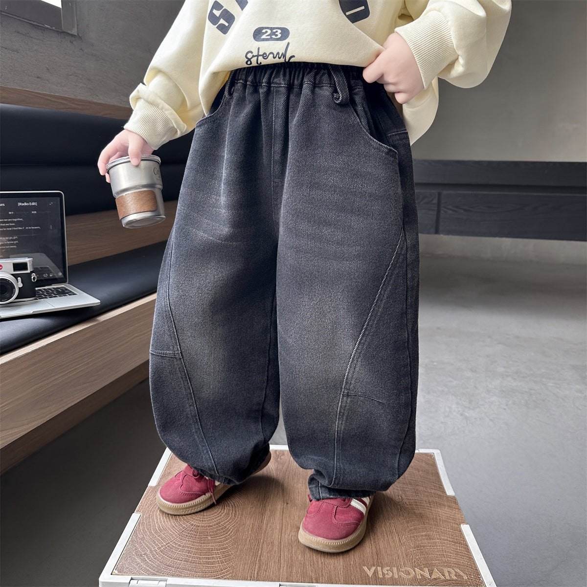 Boys Denim Casual Pants Spring Autumn