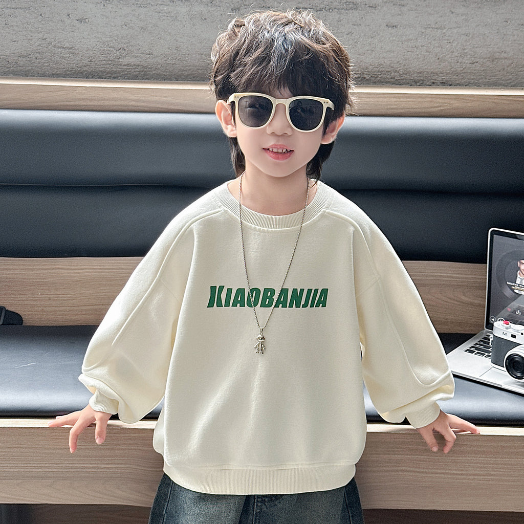 Long Sleeve Casual Sweatshirt for Boys