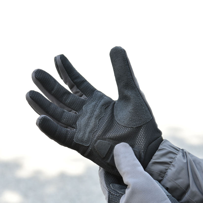 Thick, warm, windproof unisex mountain bike or motorcycle gloves
