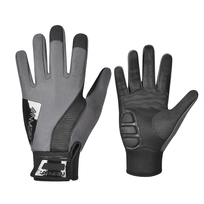Guantes gruesos y cálidos unisex cortavientos para bicicleta de montaña o moto