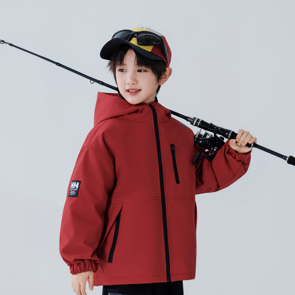 Boys 3-in-1 Windbreaker Jacket Autumn Fall Outerwear