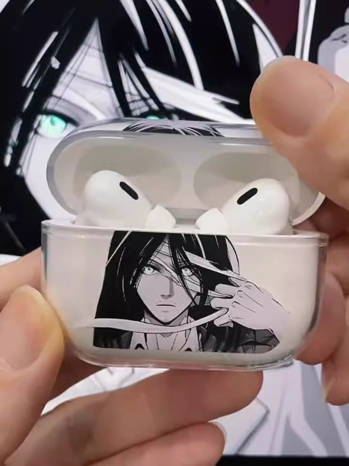 Attack on Titan adult Eren suitable for airpodspro2 protective cover Apple 3 Bluetooth headset set animation