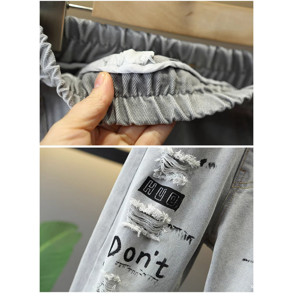 Lässige Jeans mit geradem Bein für Jungen