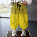 Boys Autumn Casual Sporty Tapered Jogger Pants
