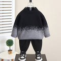 Boys Autumn Winter Thick Knit Sweater