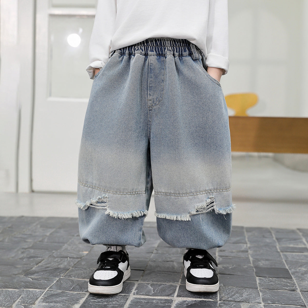Boys  Straight Leg Denim Jeans