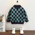 Boys' Fashionable Pullover Sweater Spring Autumn Knit Top
