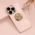 Applicable apple iphone13 phone case 14promax14/7P/XS plating finger ring protective cover car magnetic