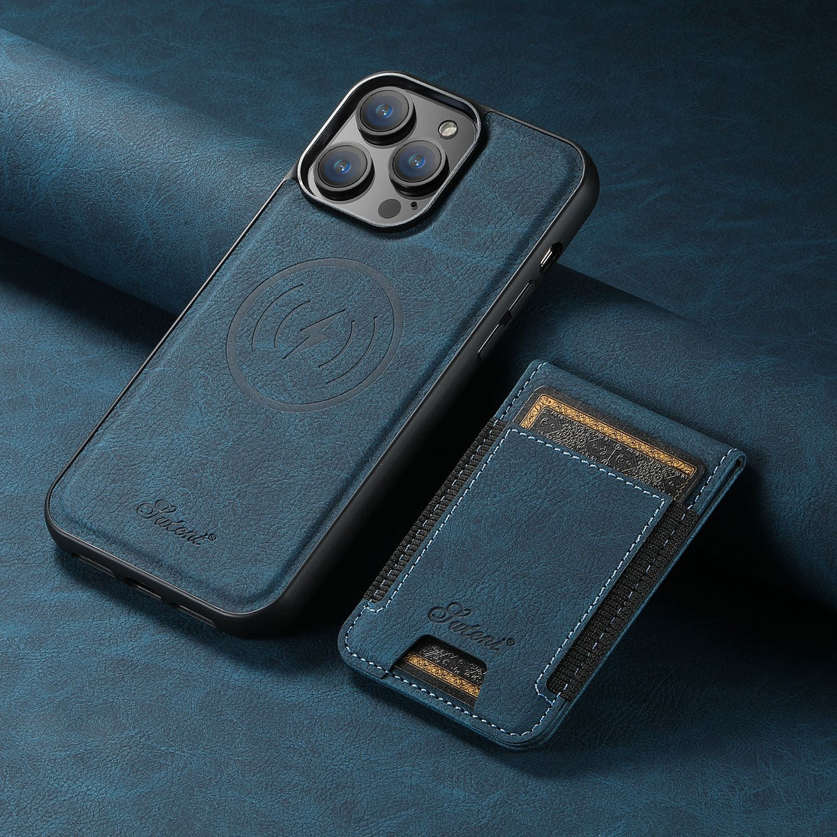Applicable iPhone 15 Pro Max Card Slot Phone Case
