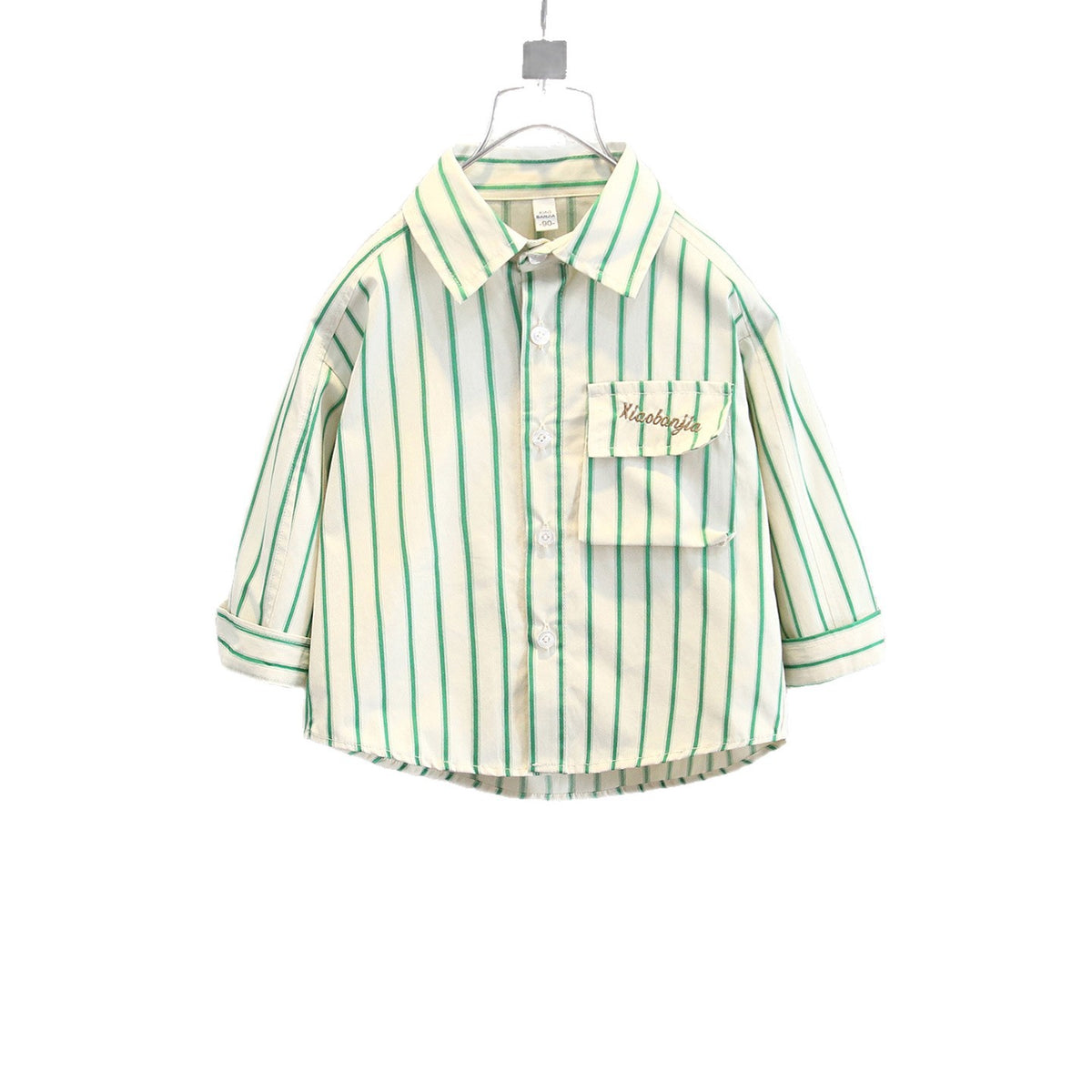 Boys Casual Striped Long Sleeve Shirt