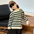 Boys Kids Casual Knit Pullover Sweater Autumn Winter