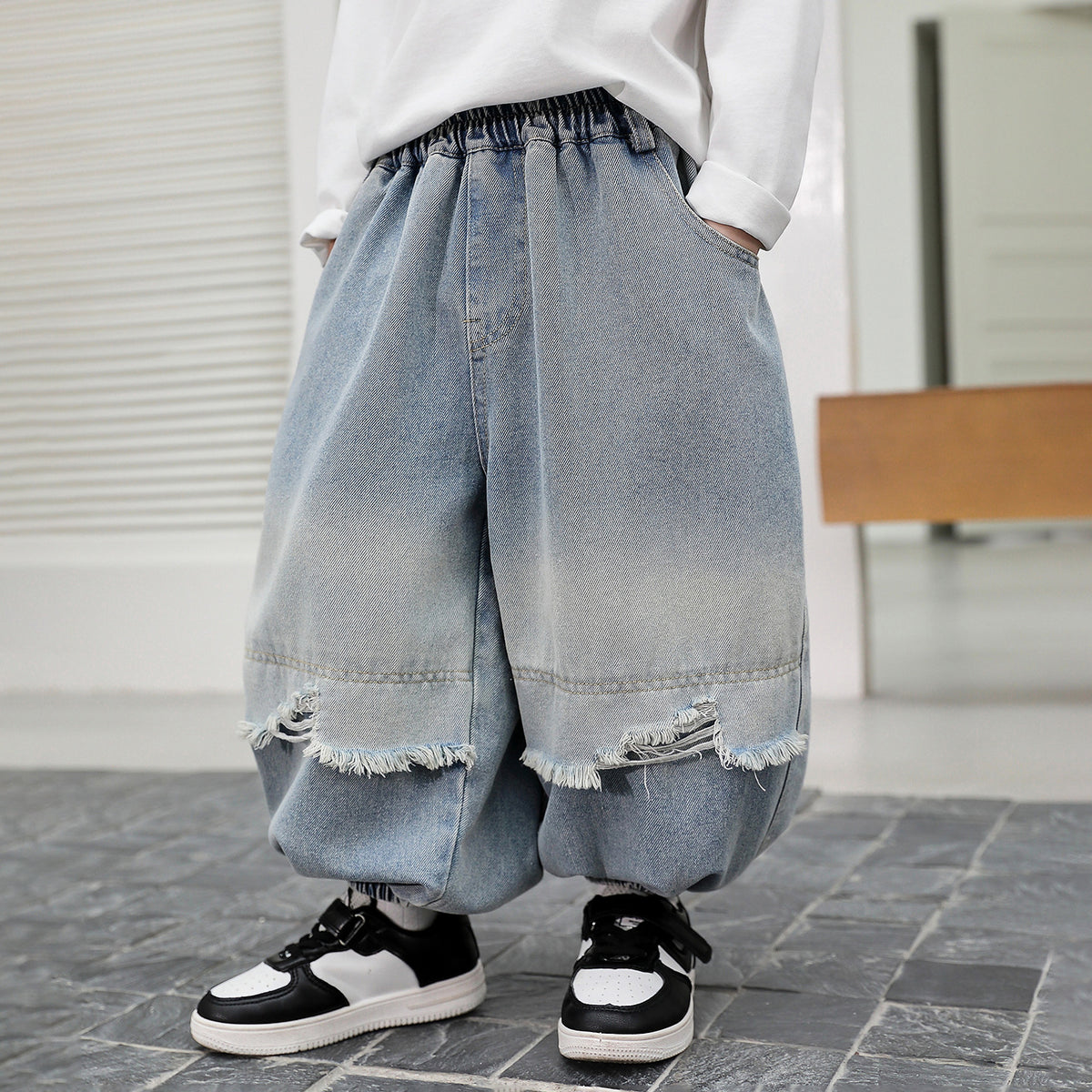 Boys  Straight Leg Denim Jeans