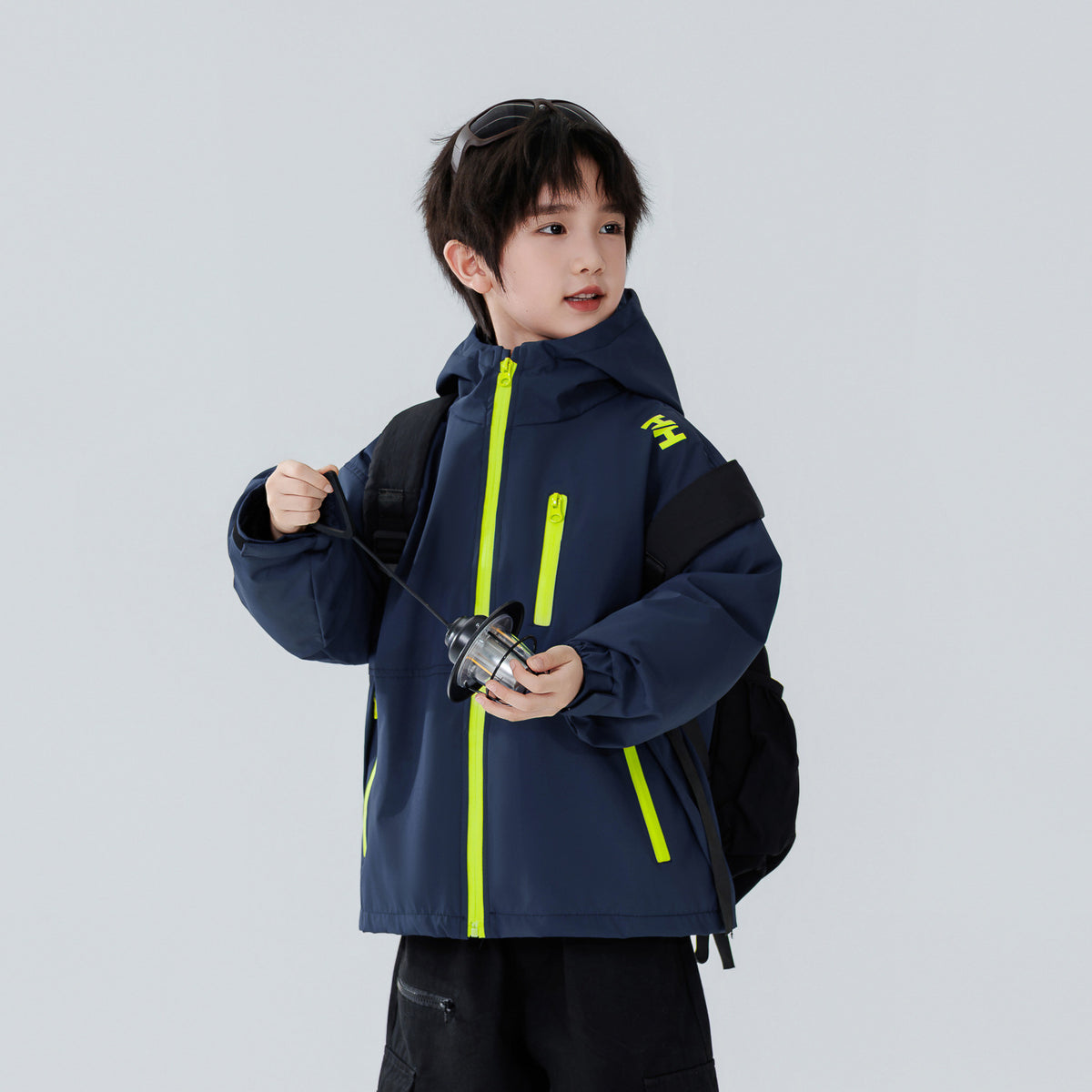 Boys 3-in-1 Windbreaker Jacket Autumn Fall Outerwear