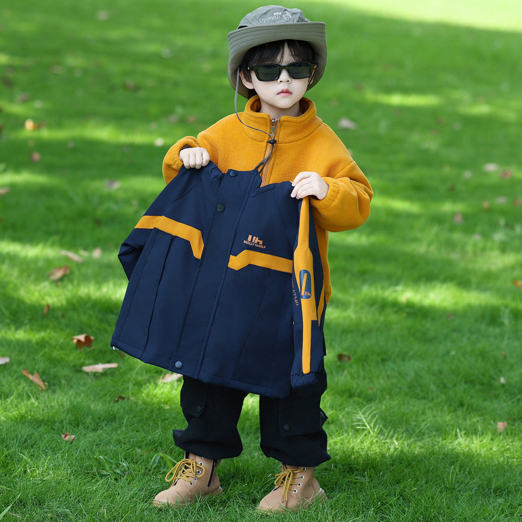 Kids Outdoor 3-in-1 Hooded Jacket