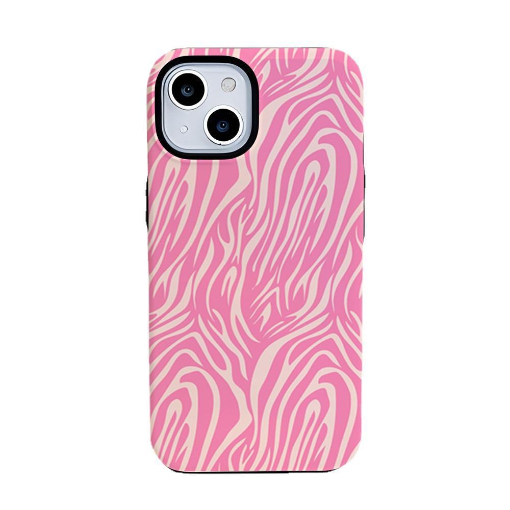 Tiger pattern Apple 16 phone protective case 2-in-1 film case phone case Apple 15pm hard case 13