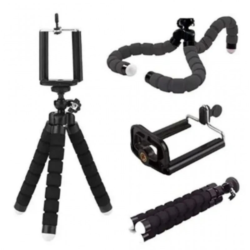 Mini Flexible Tripod Universal Colorful Mobile Phone Holder