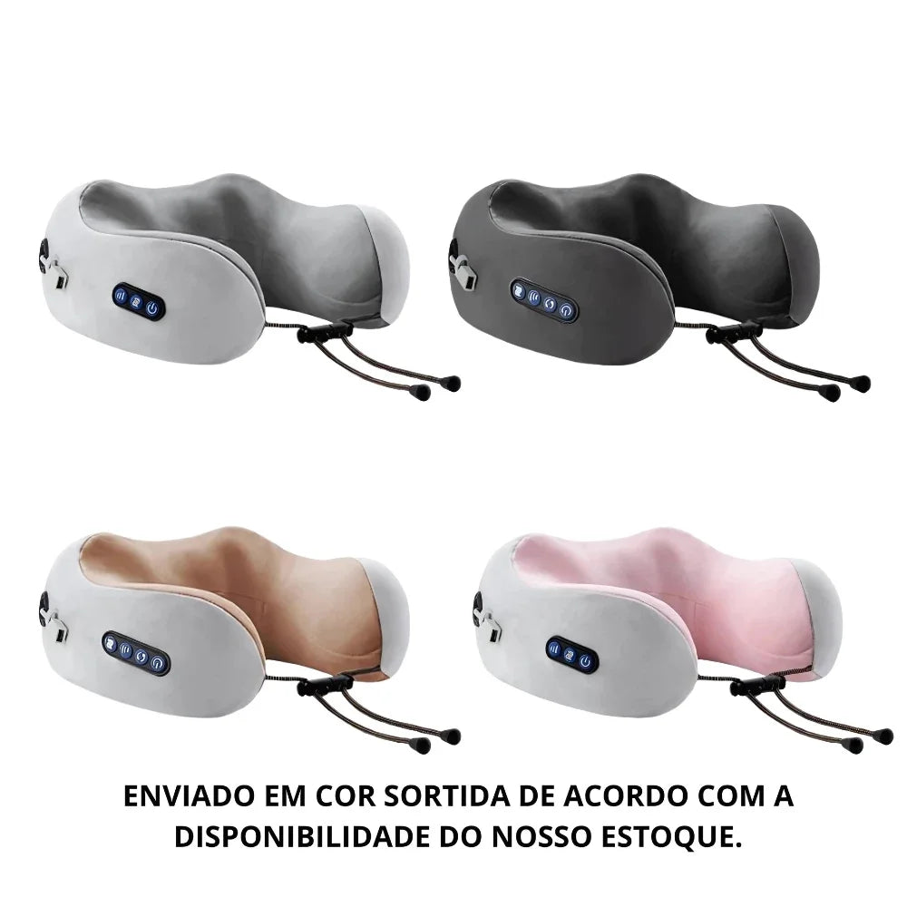 Cuscino cervicale massaggiante ricaricabile USB