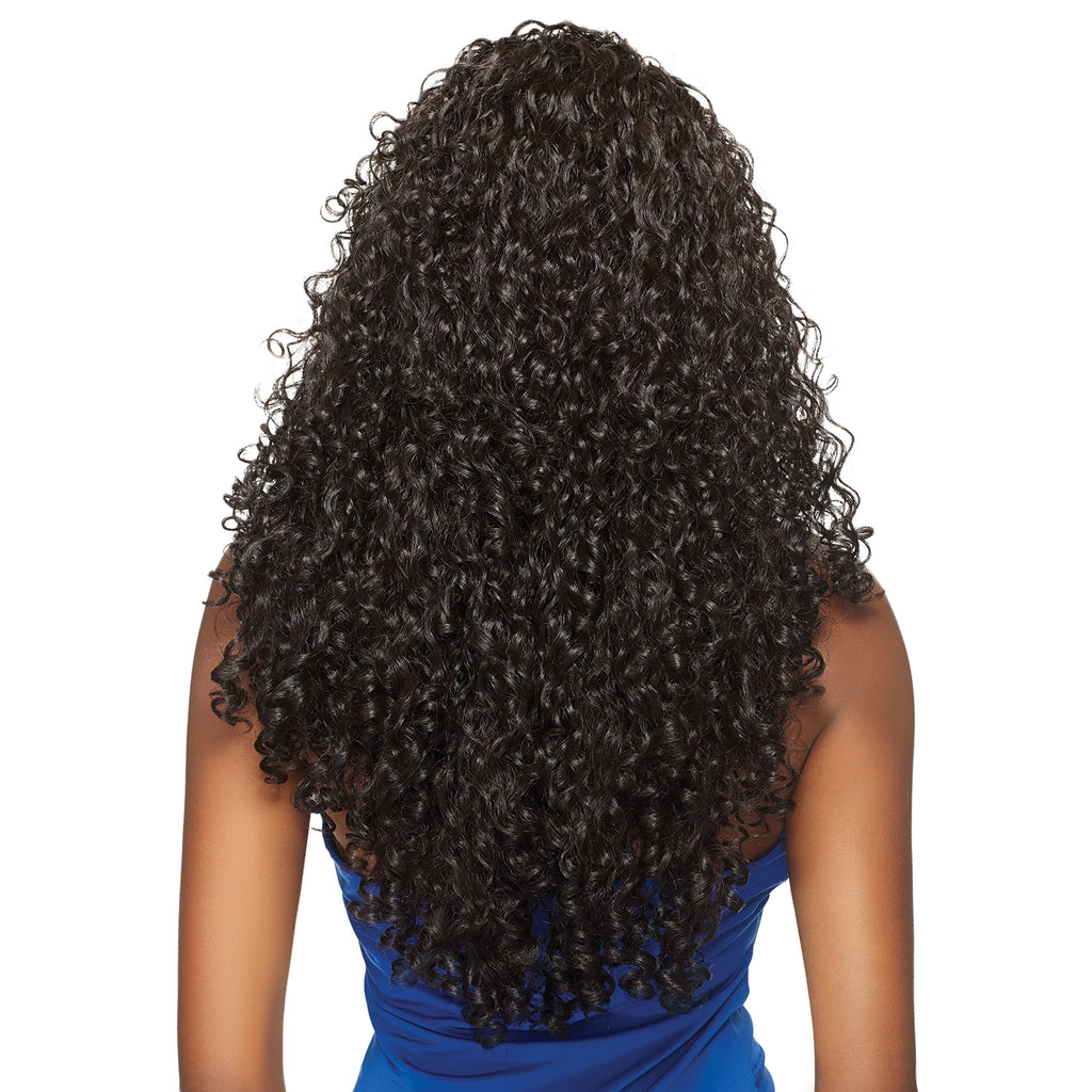 Outre Synthetic Hair Half Wig Quick Weave Penny 26" – Long Length, Easy Install, Natural Look, Lightweight, Everyday Style
