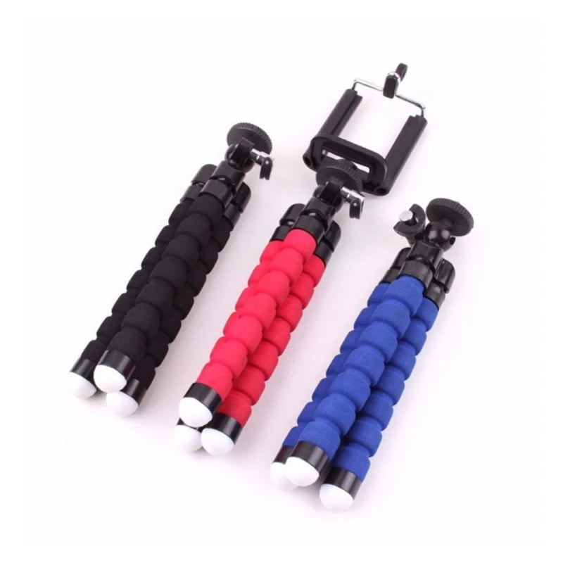 Mini Flexible Tripod Universal Colorful Mobile Phone Holder