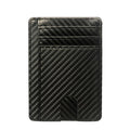 Porte-cartes de crédit fin pour homme en cuir, anti-scan RFID, petit portefeuille