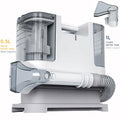 Spot Cleaner 750W 15KPa Hand-Teppichreiniger für Sofa Vorhang Sprüh-Saug-Integrierte Maschine Haushaltsreinigungsmaschine