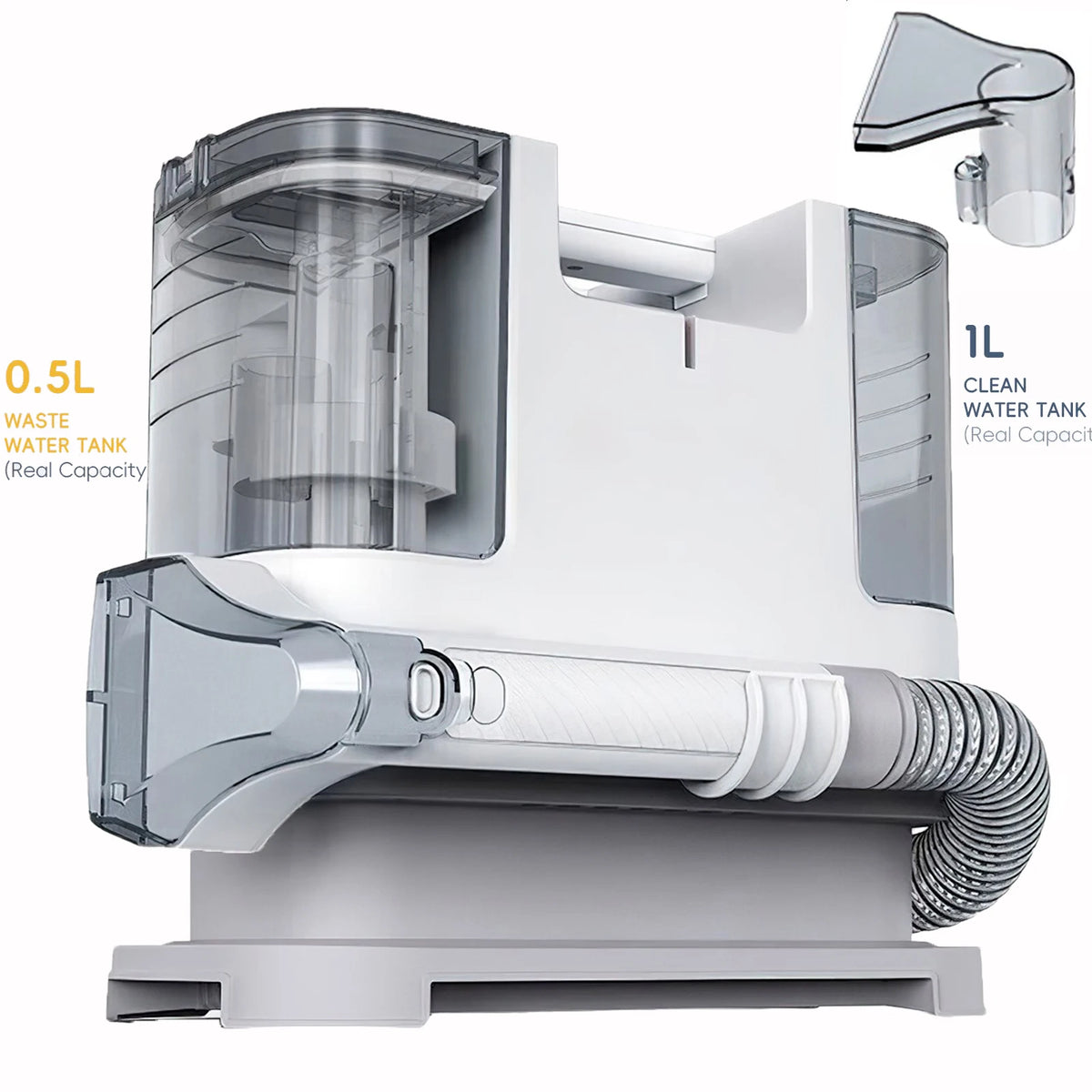 Spot Cleaner 750W 15KPa Hand-Teppichreiniger für Sofa Vorhang Sprüh-Saug-Integrierte Maschine Haushaltsreinigungsmaschine