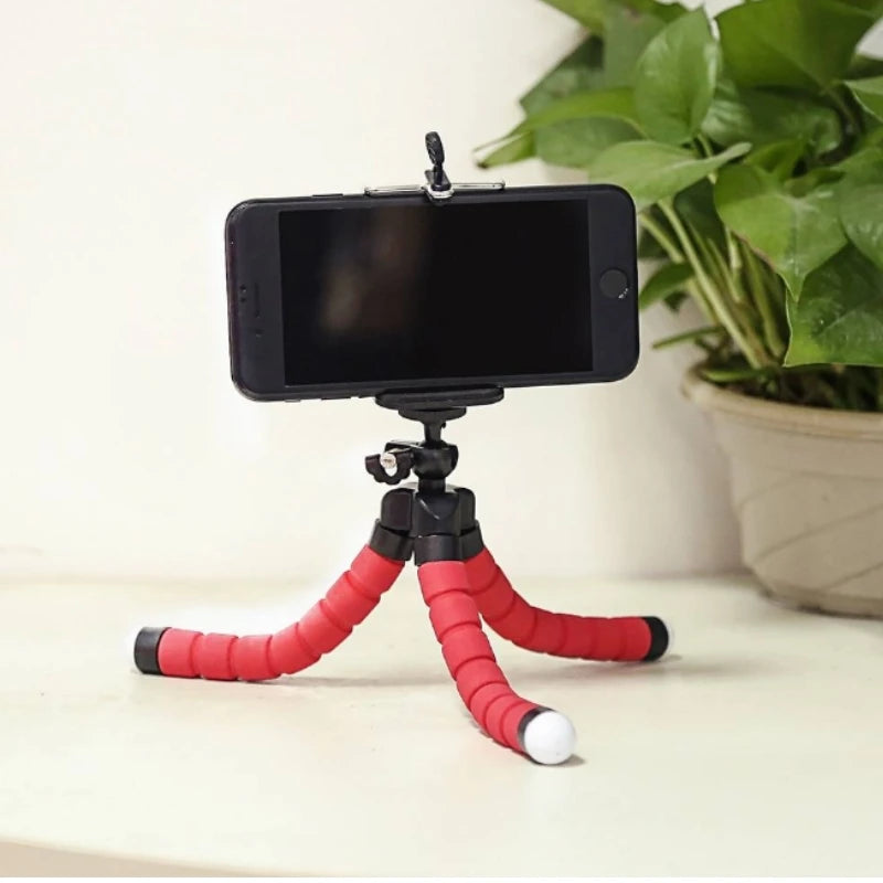 Mini Flexible Tripod Universal Colorful Mobile Phone Holder