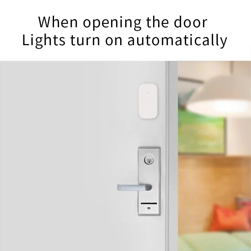 Original Aqara Tür-/Fenstersensor, drahtlose ZigBee-Verbindung, intelligenter Türsensor MCCGQ11LM, Smart Home, kompatibel mit Mi Home und der HomeKit-App