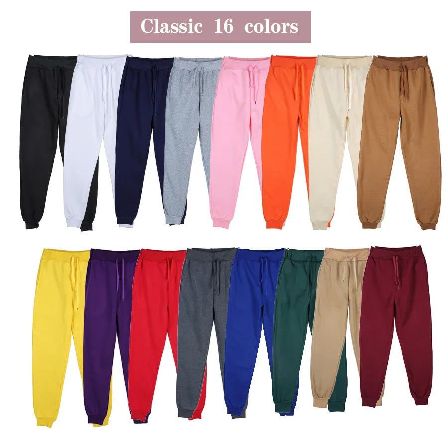 Pantaloni sportivi in poliestere con coulisse