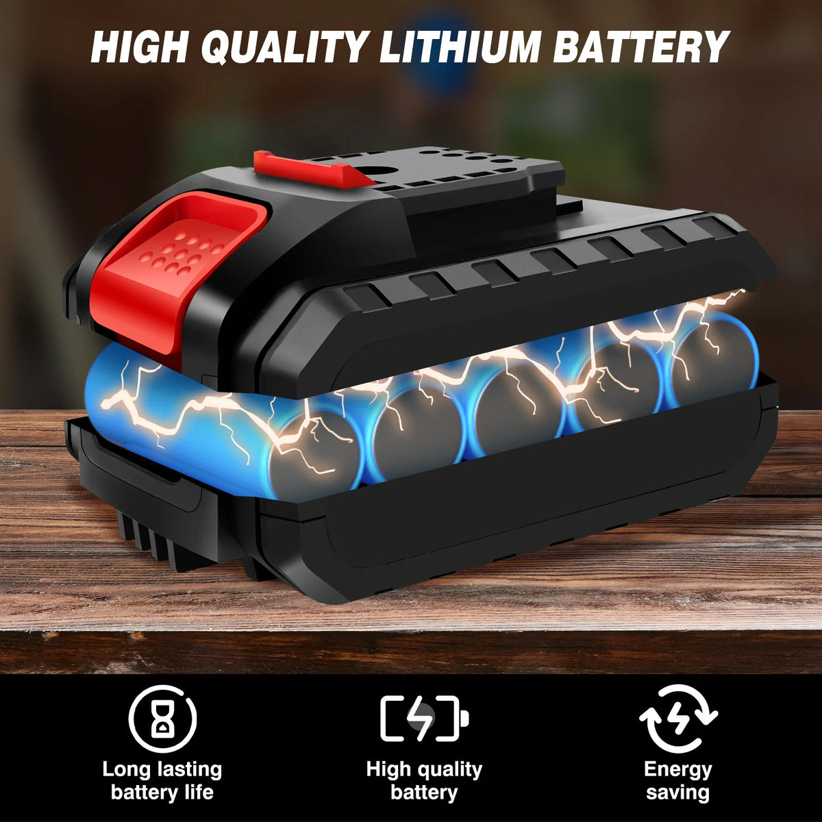 Trapano avvitatore a batteria 21 V con accessori