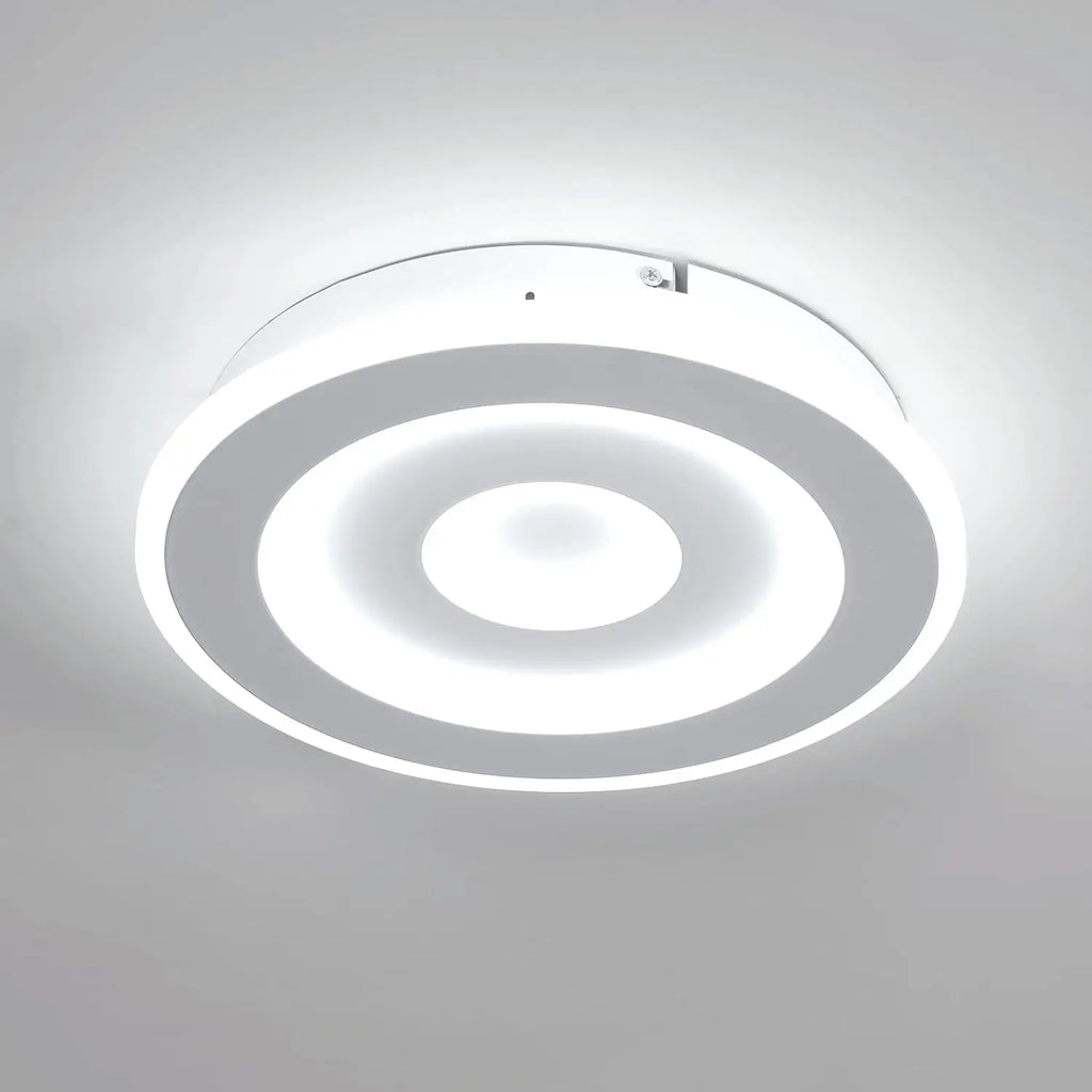 Lámpara de techo redonda LED, Lámparas de techo LED modernas 28W para pasillo, dormitorio, baño, cocina, sala de estar