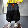 Boys Autumn Casual Sporty Tapered Jogger Pants