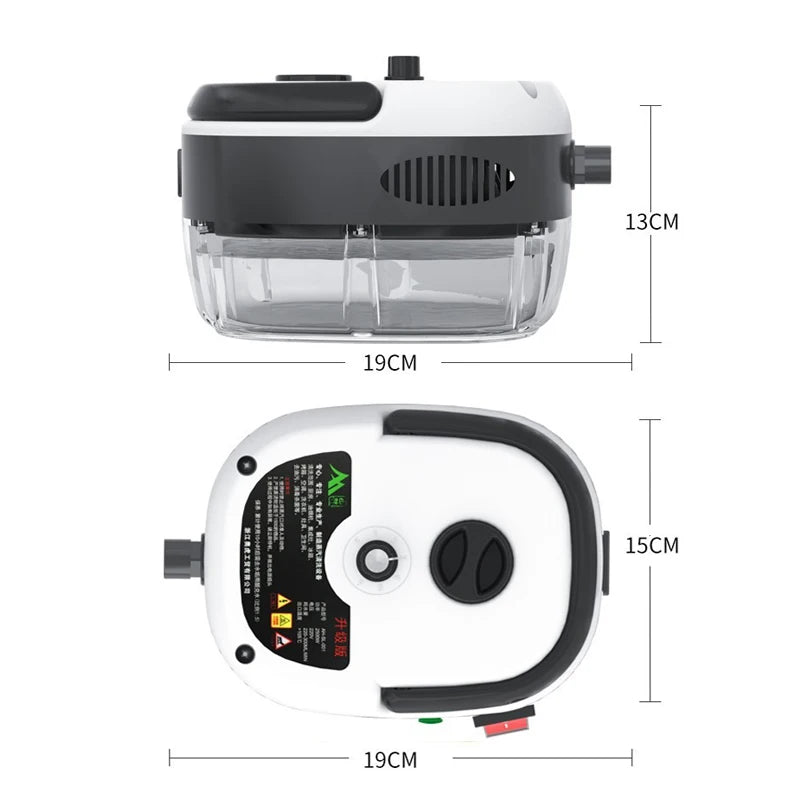 2500W Dampfreiniger Hochtemperatur-Sterilisation Druckreiniger für Haushalt Auto Küche Klimaanlage 220V EU-Stecker