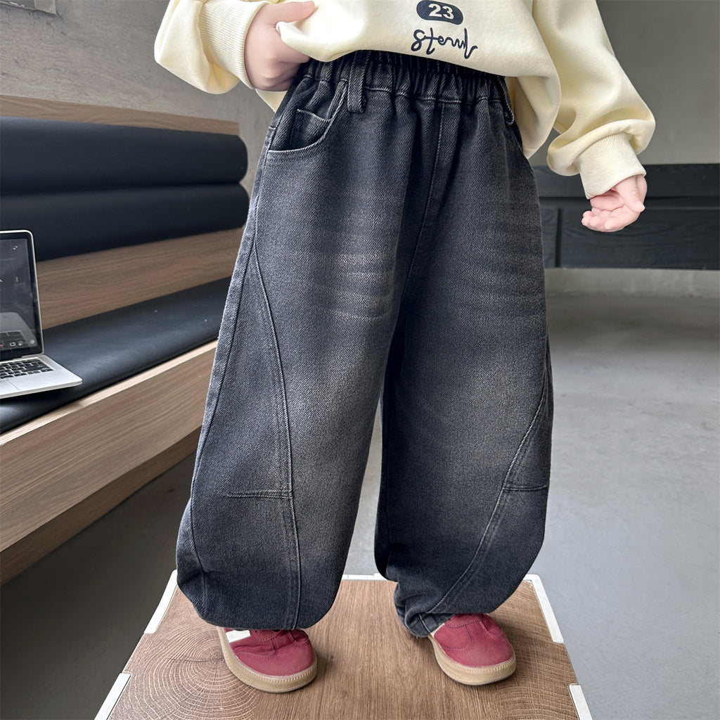 Boys Denim Casual Pants Spring Autumn