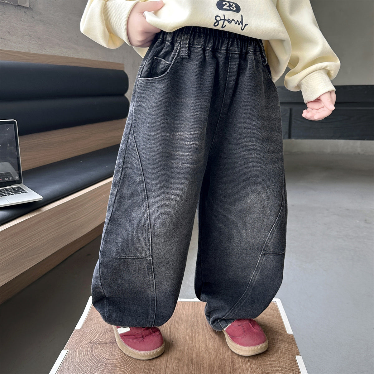 Boys Denim Casual Pants Spring Autumn