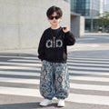 Boys Spring Autumn Casual Sportswear Hoodie Two-Piece Set