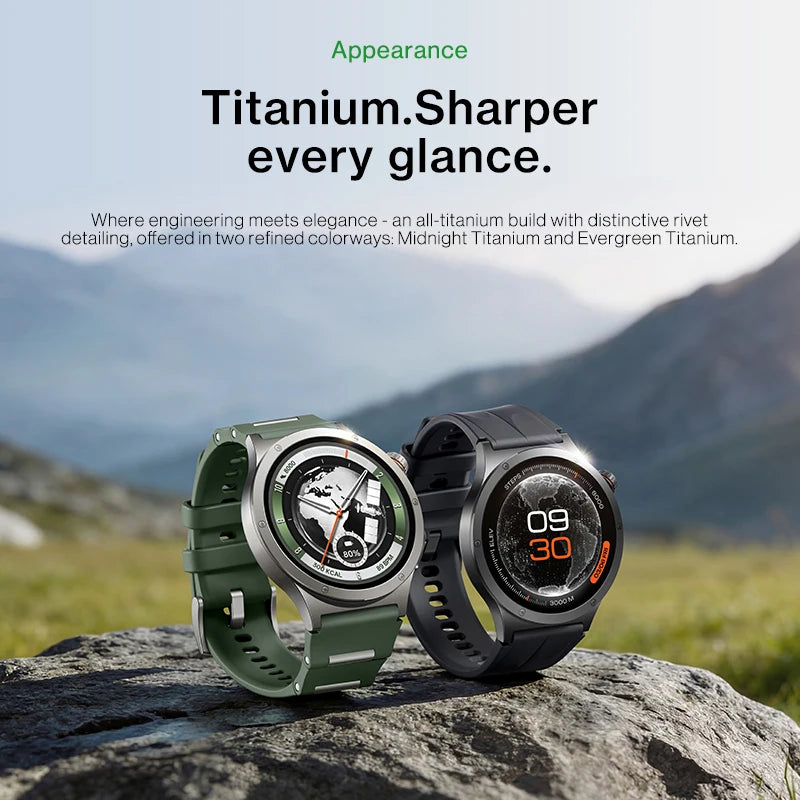 OnePlus Watch 4 smartwatch in titanio con Wear OS 6