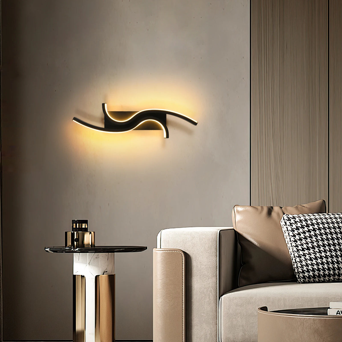 Applique LED Riserva da parete, modelli e luci variabili