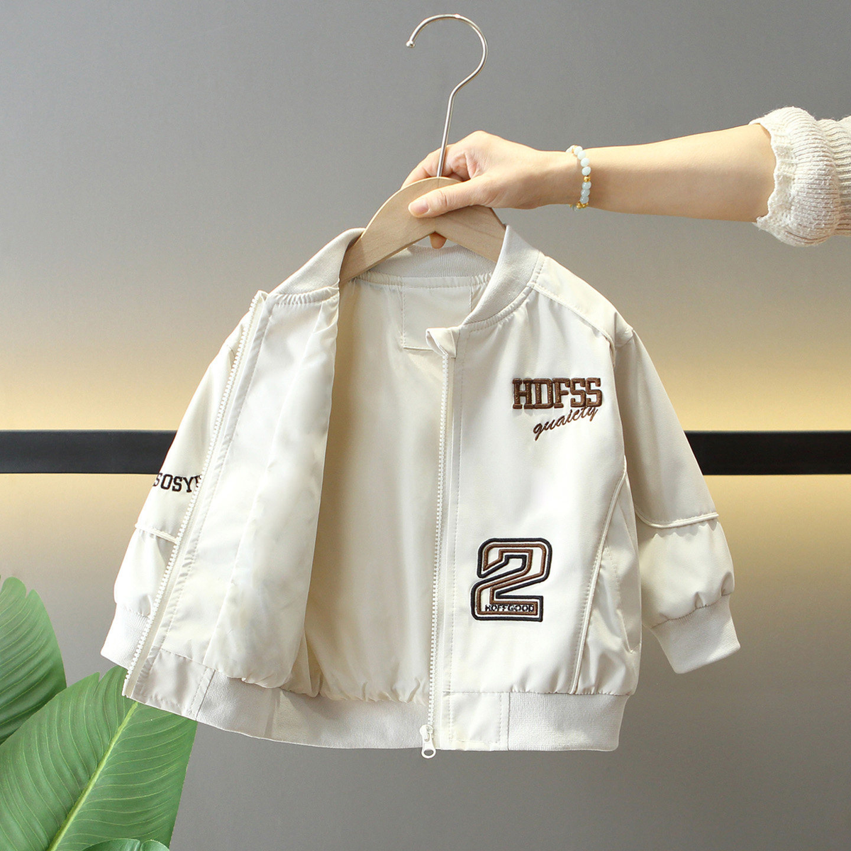 Stylish Spring Boys Baseball Jacket