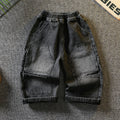 Trendy Ripped Denim Boys Long Pants