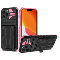 Suitable for iPhone13ProMax King Kong card bag mobile phone shell Apple 13Pro anti-fall bracket 13 protective cover