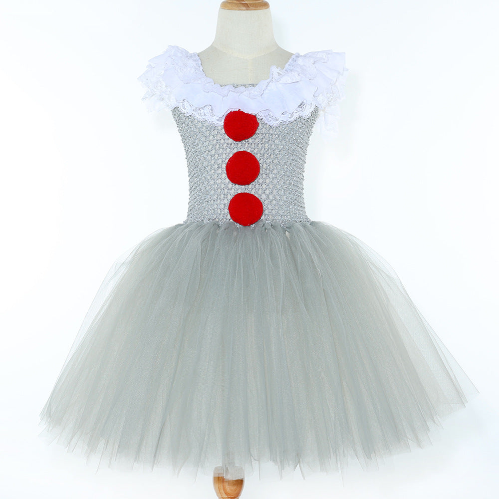 Girls’ Floral Dress-Up Costume Set