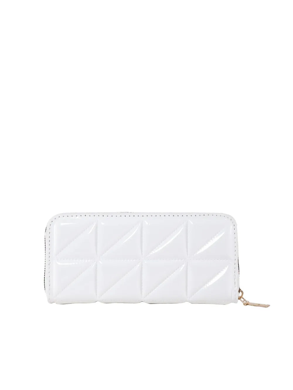 Portafoglio in PU con zip, formato 19 cm