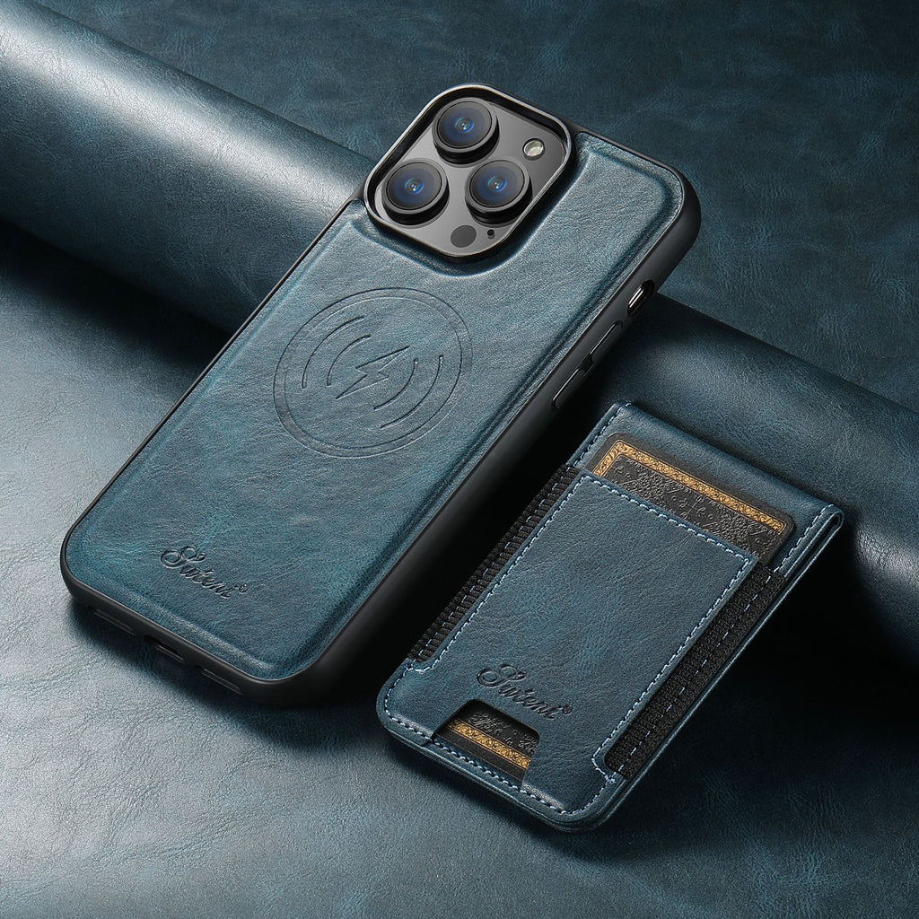 Applicable iPhone 15 Pro Max Card Slot Phone Case