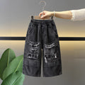 Casual  Ripped Denim Pants for Boys