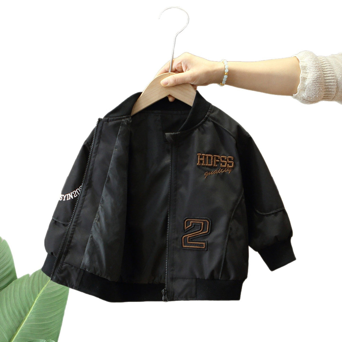 Stylish Spring Boys Baseball Jacket