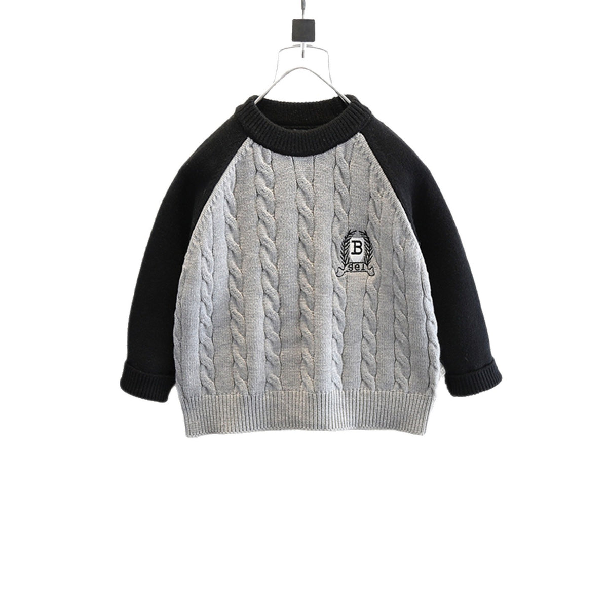Boys Autumn Winter Long Sleeve Knit Sweater