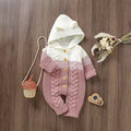Baby Knitted Onesie Thick Warm Romper Unisex Newborn Clothes Spring Autumn
