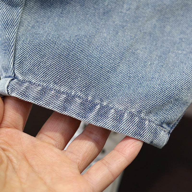 Boys Casual Soft Denim Long Pants
