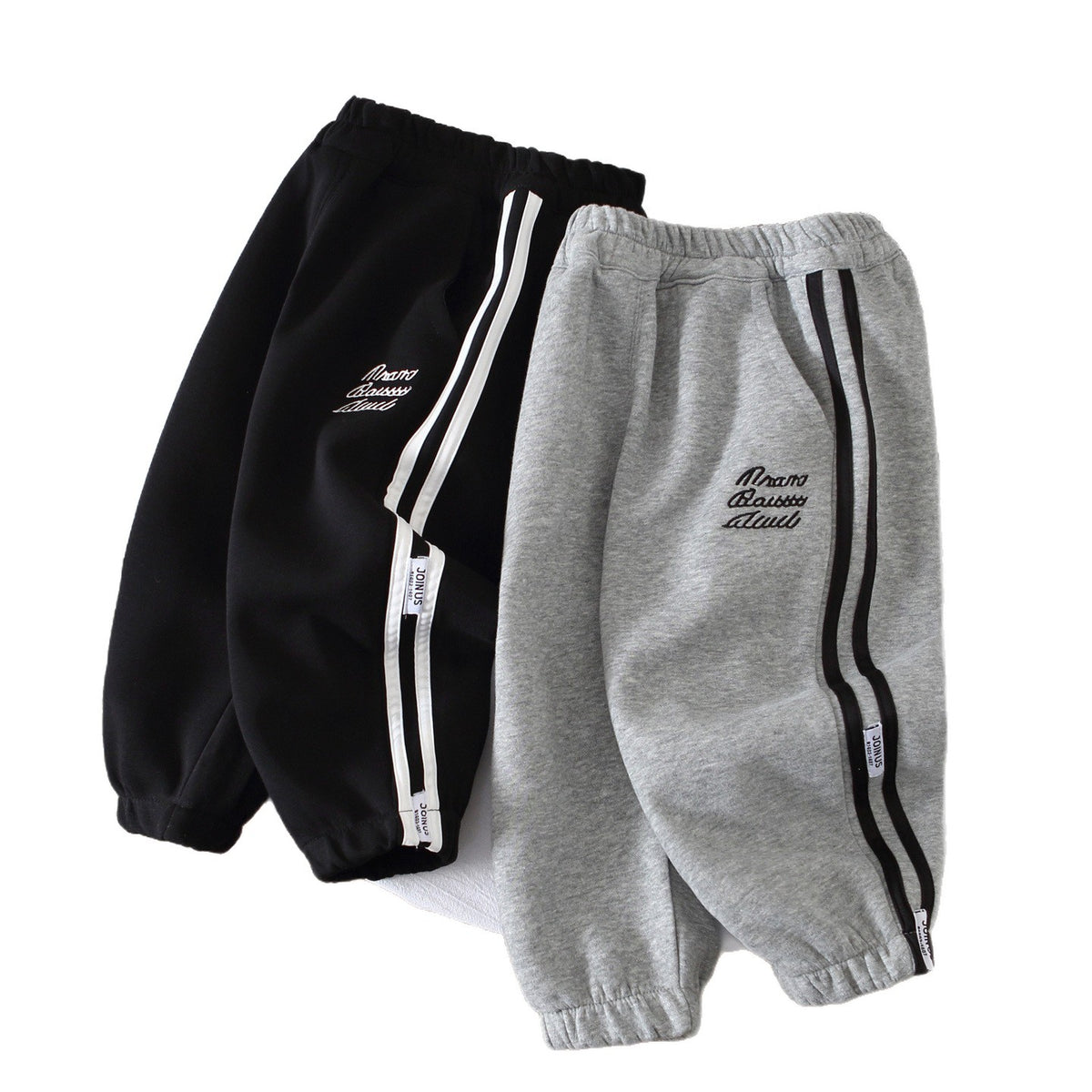 Casual Sporty Elastic Waist Drawstring Boys' Jogger Pants